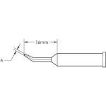 ראש לידית מלחם - METCAL GT6-CN1608R - CONICAL BENT 0.8MM