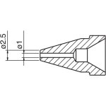 ראש 1MM לשואב בדיל חשמלי - HAKKO N61-08