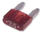 פיוז לרכב - LITTLEFUSE MINI 297 BLADE - 7.5A 32V