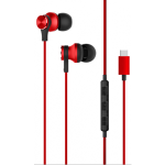 אוזניות תוך-אוזן Wesdar R69 Type-C - צבע אדום/שחור