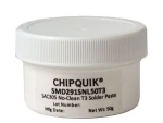 Solder Paste, Synthetic No Clean, 220 °C, 96.5, 3, 0.5 Sn, Ag, Cu, 50G