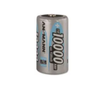 Rechargeable Battery, Single Cell, 1.2 V, Nickel Metal Hydride, 10 Ah, D