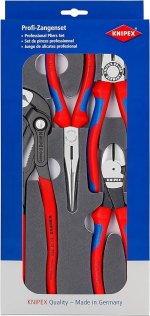 סט 4 יחידות שפיץ פלייר מבודד מקצועי - KNIPEX 00 20 01