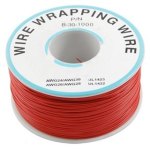 כבל 30AWG - WIREWRAP - גליל 305M - בידוד אדום