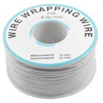 כבל 30AWG - WIREWRAP - גליל 305M - בידוד לבן