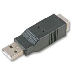 מתאם (USB A (M) - B (F