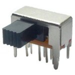 מפסק הזזה - R/A SLIDE SWITCH DP3T ON/ON/ON