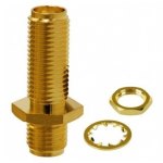 מתאם קואקסיאלי - SMA SOCKET - SMA SOCKET B/H