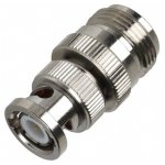 מתאם קואקסיאלי - N TYPE SOCKET - BNC PLUG