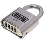 מנעול 4 ספרות (קומבינציה) מקצועי - KASP SECURITY - 50MM