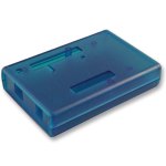 קופסת זיווד כחולה לכרטיס פיתוח - ARDUINO UNO
