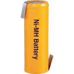 סוללה נטענת עם תגיות הלחמה - A - 1.2V 2050MAH