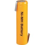 סוללה נטענת עם תגיות הלחמה - 7/5A - 1.2V 4500MAH