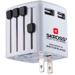 מטען USB בינלאומי - SKROSS WORLD USB CHARGER