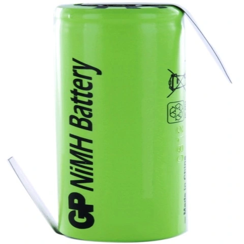 סוללה נטענת עם תגיות הלחמה - SUB-C - 1.2V 3300MAH GP BATTERIES