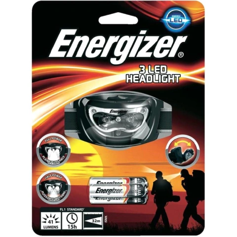 פנס ראש מקצועי - ENERGIZER 3-LED HEADLIGHT ENERGIZER