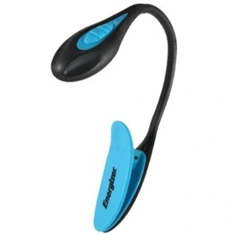 פנס לד עם זרוע גמישה ותפס קליפס - ENERGIZER BOOKLIGHT ENERGIZER