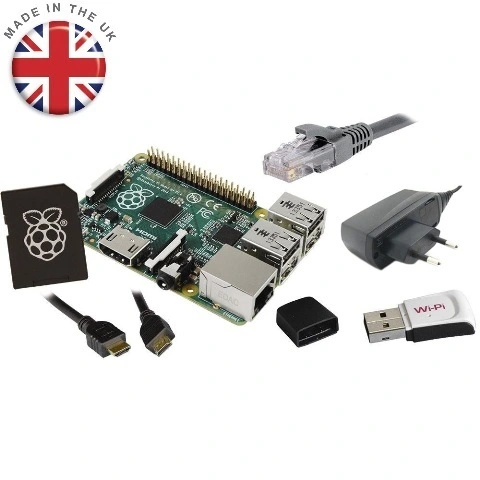 קיט פיתוח - RASPBERRY PI - MODEL B+ - MEDIA CANTER KIT RASPBERRY PI