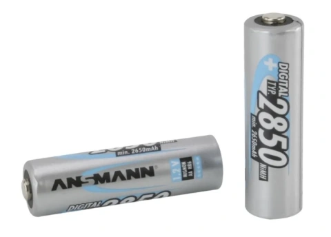 1 יחידה סוללה נטענת - ANSMANN - AA - 1.2V 2850MAH - NIMH ANSMANN