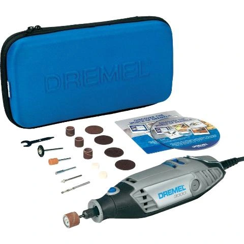 משחזת ציר חשמלית 220V - קיט 17 אביזרים - DREMEL 3000JB DREMEL