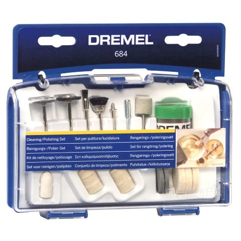 ערכת 20 אביזרי ניקוי וליטוש למשחזת ציר - DREMEL 684 DREMEL