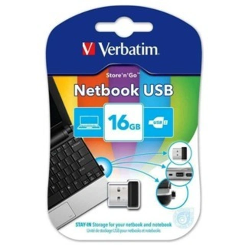 זכרון USB למחשב - MICRO STICK 16GB VERBATIM