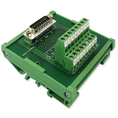 טרמינל בלוק - DB9 PLUG INTERFACE MODULE MULTICOMP