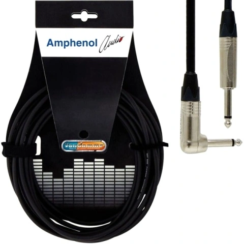 כבל הגברה מקצועי - PL (M) ~ PL (M-R/A) - 0.5M AMPHENOL AUDIO