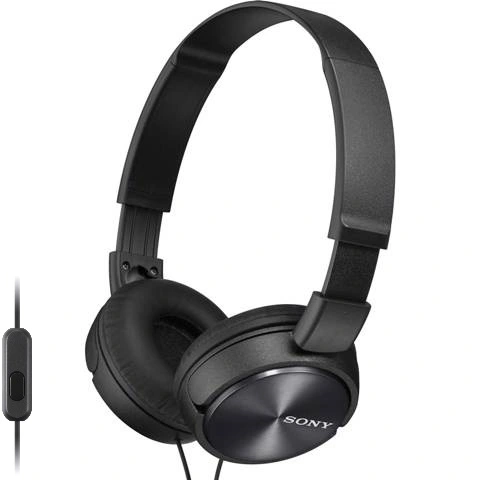 אוזניות HI-FI עם דיבורית - SONY MDR-ZX310AP BLACK SONY