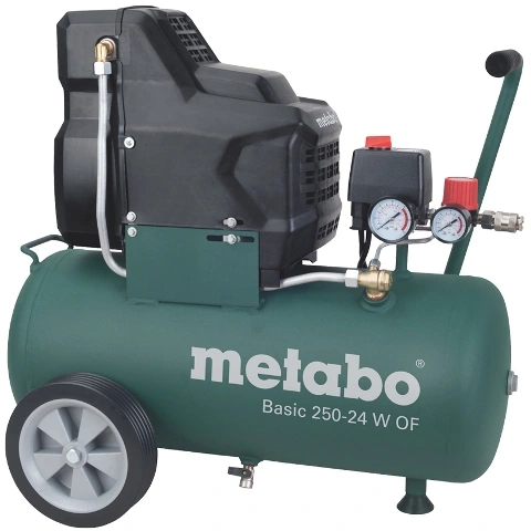 קומפרסור 24 ליטר ללא שמן - METABO BASIC 250-24 W OF METABO