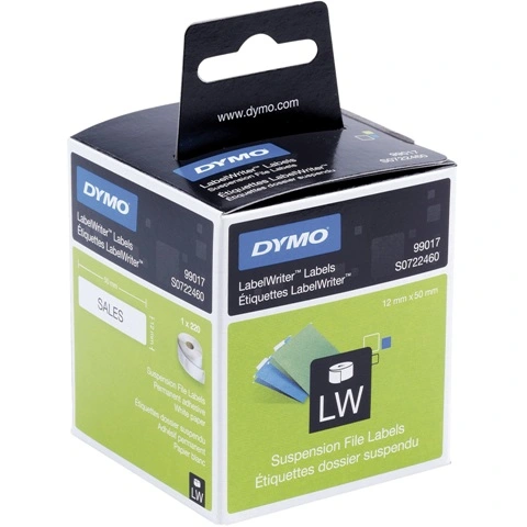 גליל מדבקות נייר - 50MM X 12MM - LABEL WRITER DYMO