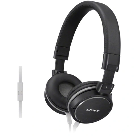 אוזניות HI-FI עם דיבורית - SONY MDR-ZX610AP BLACK SONY