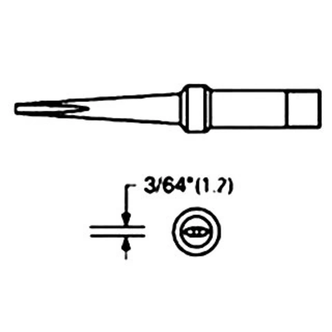 ראש למלחם - WTCP PTK6 - 1.2MM LONG CHISEL WELLER