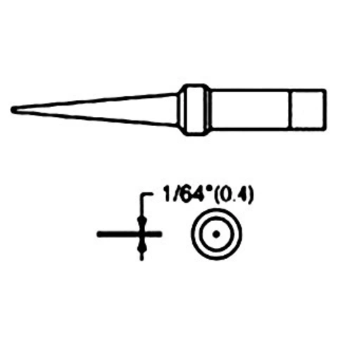 ראש למלחם - WTCP PTS7 - 0.4MM LONG CONICAL WELLER