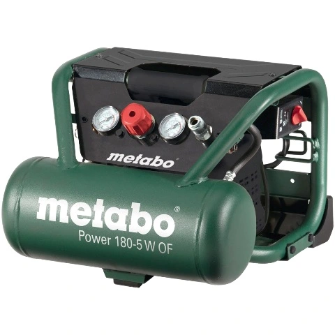 קומפרסור 5 ליטר ללא שמן - METABO POWER 180-5 W OF METABO