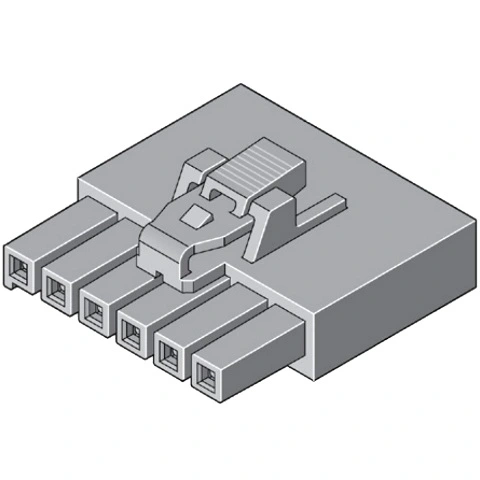 מחבר MOLEX ללחיצה לכבל - סדרת ULTRA-FIT - נקבה 2 מגעים MOLEX