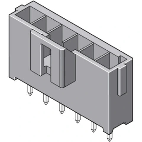 מחבר MOLEX למעגל מודפס - סדרת ULTRA-FIT - זכר 3 מגעים MOLEX