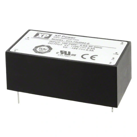 ספק כוח AC/DC למעגל מודפס - 15W - 85V~264V ⇒ +12V / -12V XP POWER