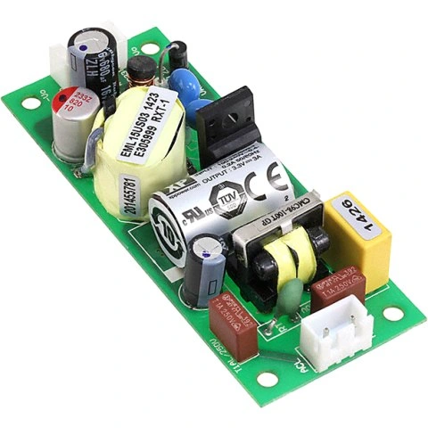 ספק כוח AC/DC לשאסי - 10W - 85V~264V ⇒ 3.3V / 3A XP POWER