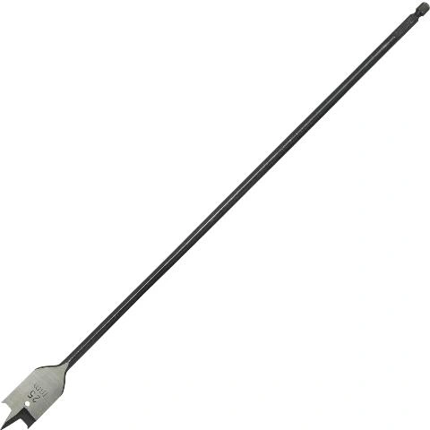 מקדח שטוח לעץ - CK TOOLS - 25MM X 400MM - E6.3 - HSS FLAT CK TOOLS