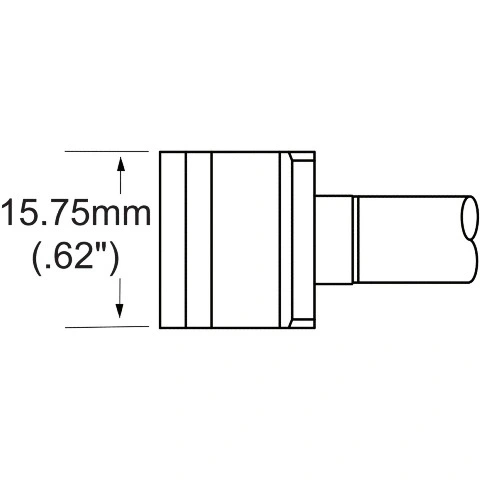 ראש לידית מלחם - METCAL SMTC-161 - BLADE 15.75MM METCAL