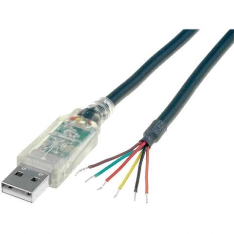 כבל TTL-232RG-VSW5V-WE , USB ⇒ TTL FTDI