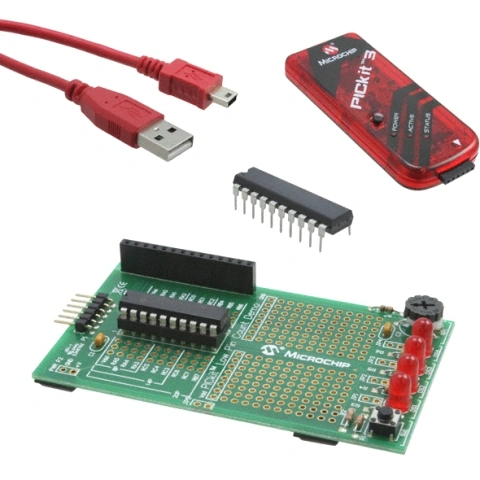 ערכת פיתוח - DV164130 - PICKIT 3 - STARTER KIT MICROCHIP