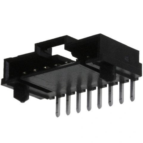 מחבר MOLEX להלחמה למעגל מודפס - סדרת SL - זכר 3 מגעים MOLEX