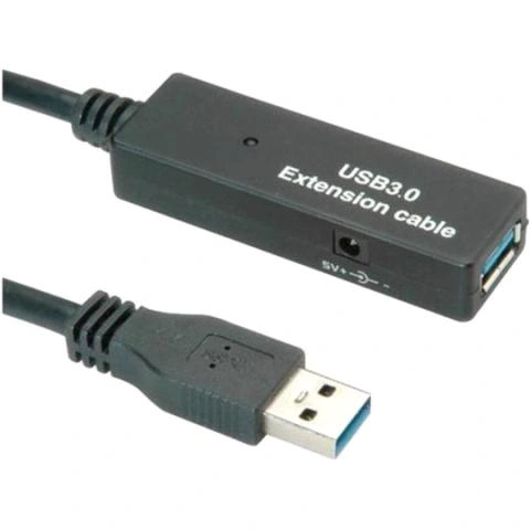 כבל מאריך אקטיבי 10M - A(M) ~ A(F) - USB 3.0 ROLINE