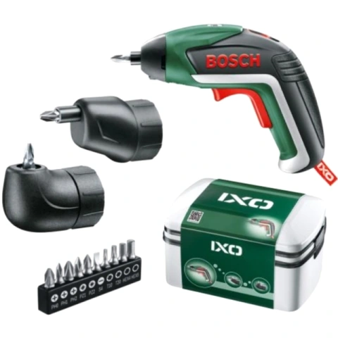 מברגה נטענת 3.6V קומפקטית - BOSCH IXO V FULL KIT BOSCH