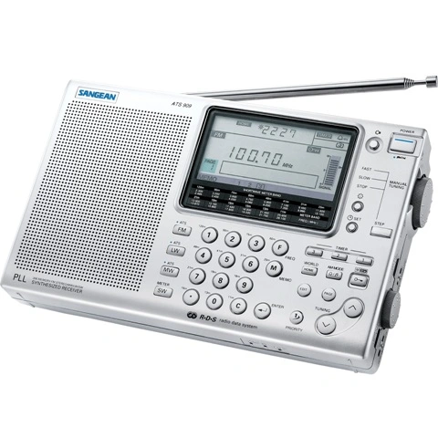 רדיו נייד דיגיטלי רב-ערוצי - SANGEAN ATS-909 SANGEAN