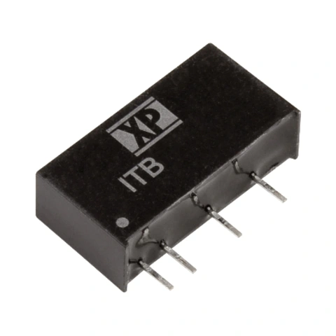 ממיר מתח - 1W , 4.5VDC ~ 5.5VDC ⇒ 5VDC , 200MA XP POWER