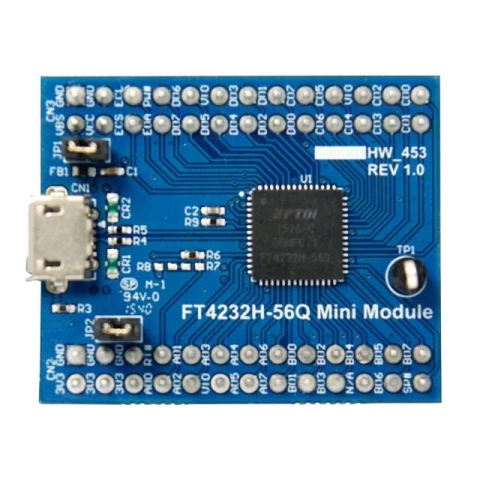 מדול פיתוח - FT4232H-56Q , USB ⇒ SERIAL / FIFO , FT4232H FTDI