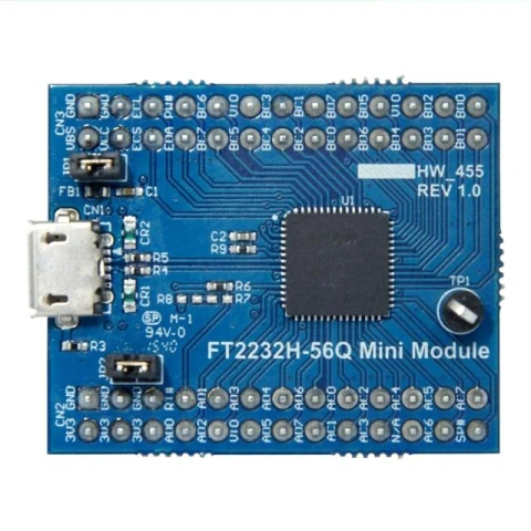 מדול פיתוח - FT2232H-56Q , USB ⇒ SERIAL / FIFO , FT2232H FTDI